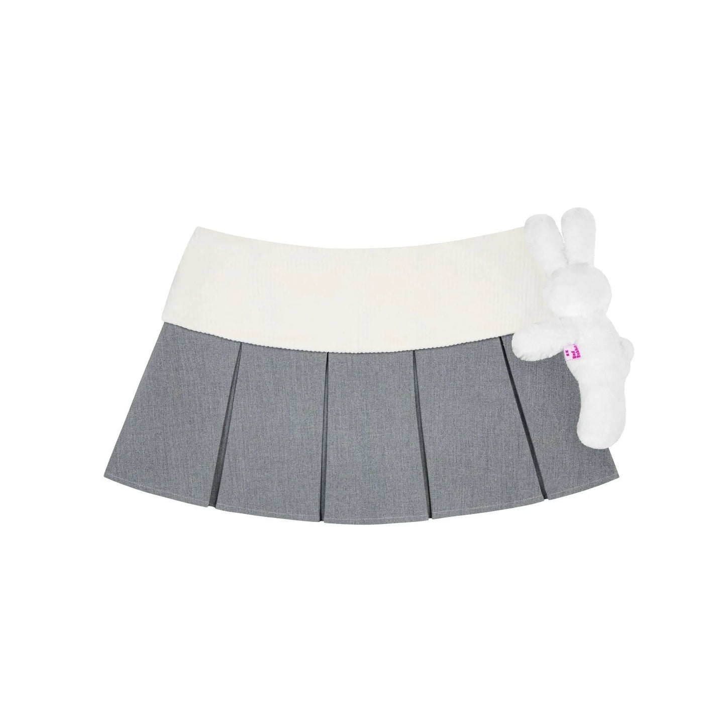 Chillin Rabbit Skirt - Grey