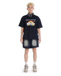 Rainbow Semi Oversized Tee