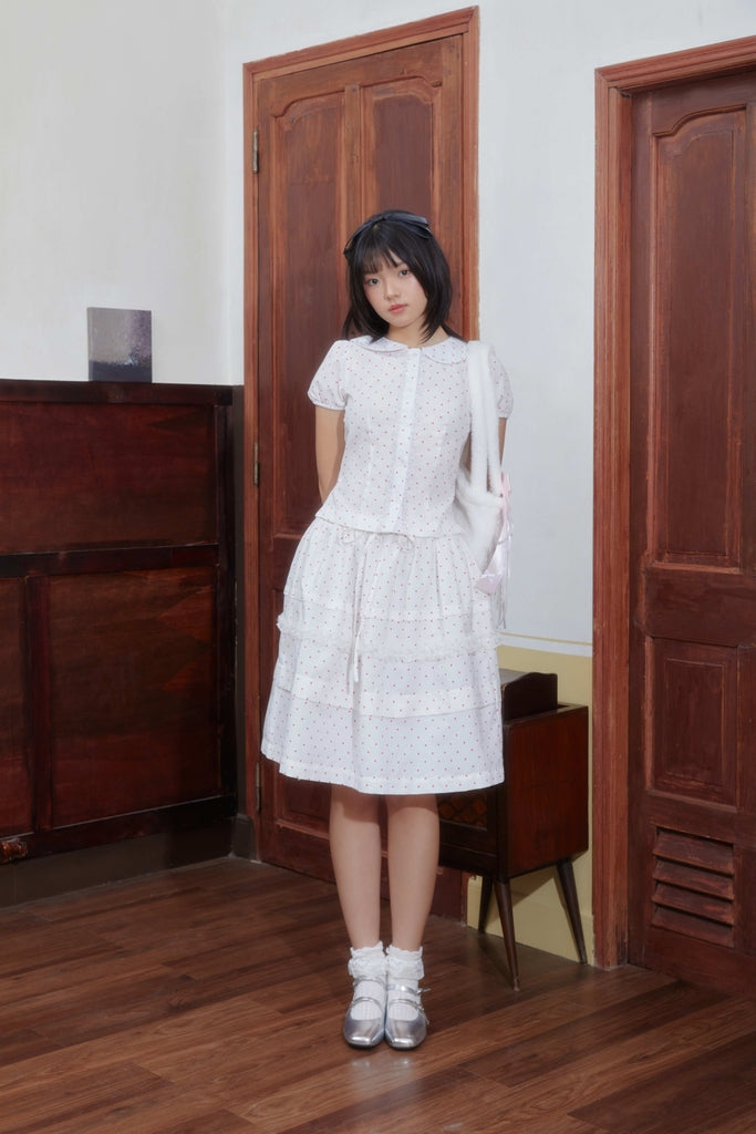 Evelyn Polkadot Skirt