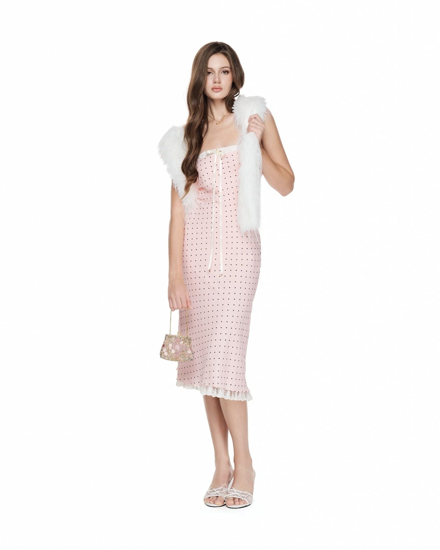 Rose on Rose silky dress