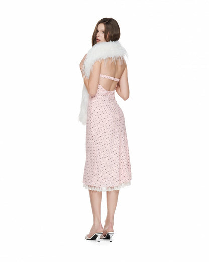 Rose on Rose silky dress