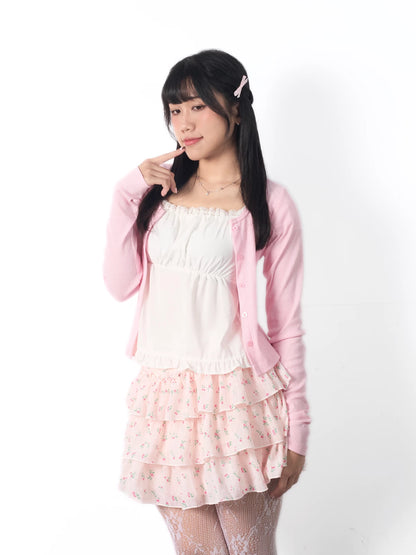 Christina Ruffle Skirt