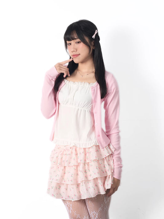 Christina Ruffle Skirt