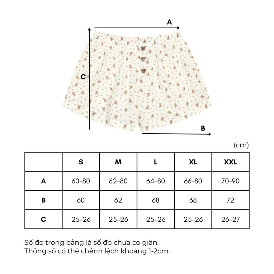 Size guide 2