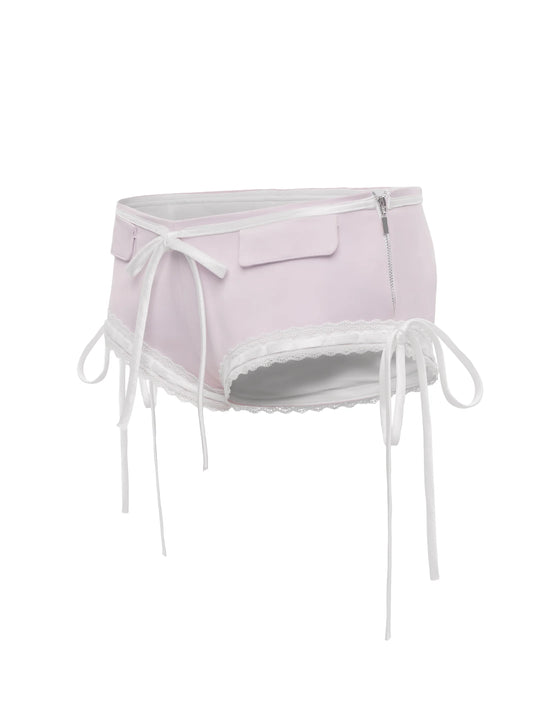 Satin Ribbon Pants