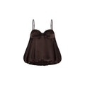 Satin Bow Bubble Top