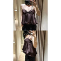Satin Bow Bubble Top