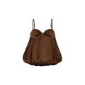Satin Bow Bubble Top