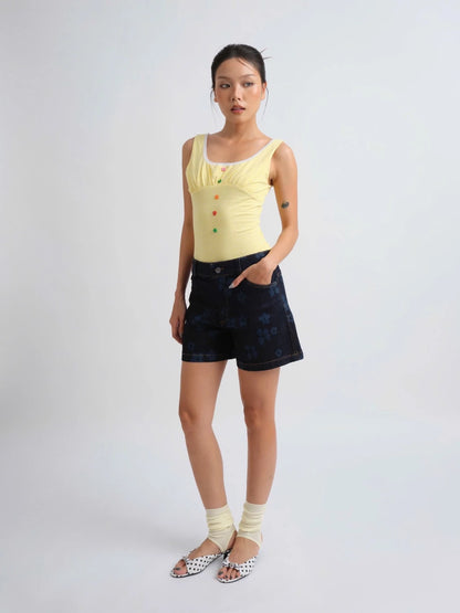 Polkadot Yellow Top