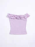 Ruffle Pink Top