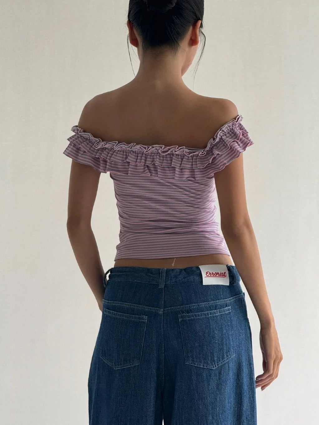 Ruffle Pink Top