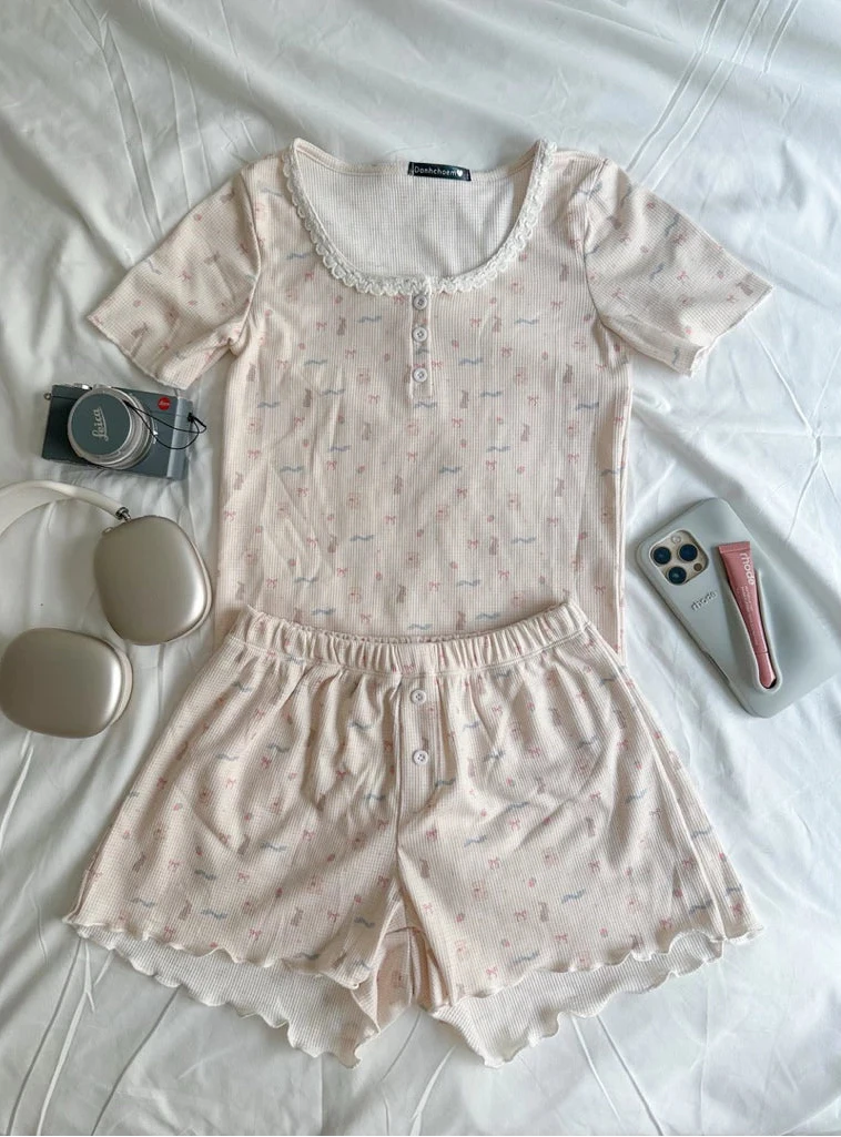 Cloudy Sleepwear Set