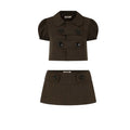 Double Button Puff Set