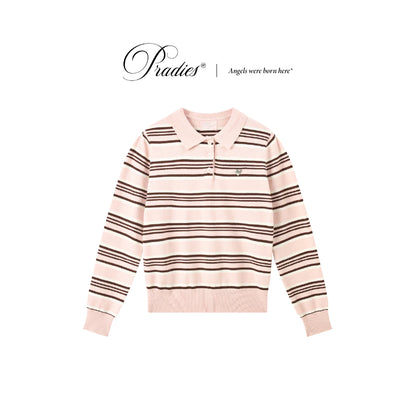 Polo Striped Knit Sweater