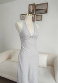 Endie Dress – Grey Gingham