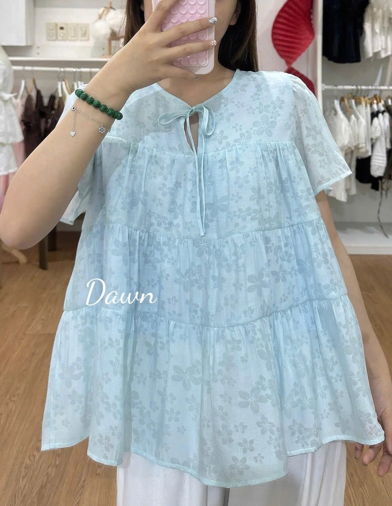 May Blue Top