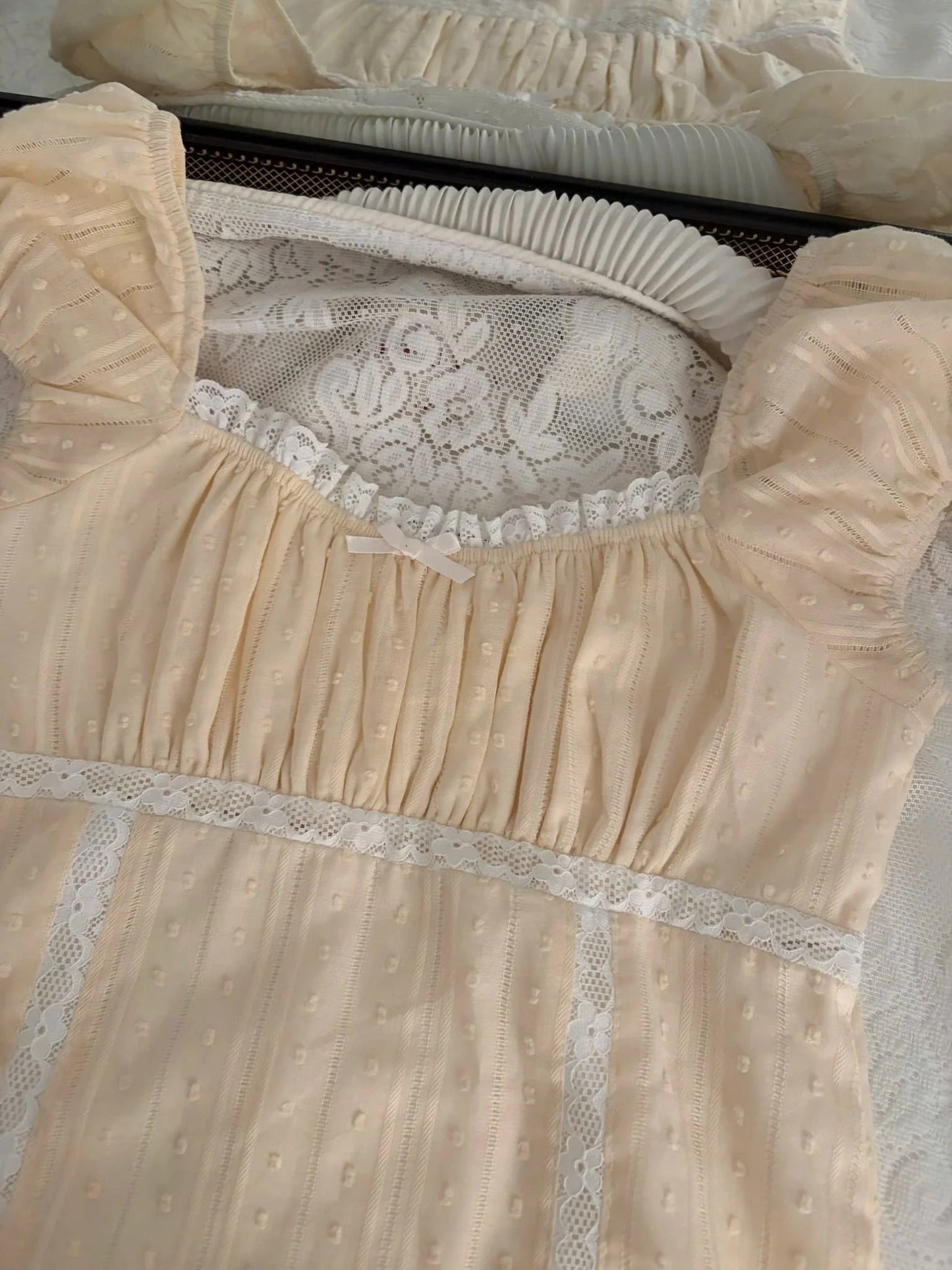 Cynthia Cream Top