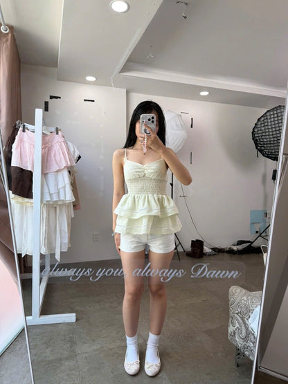 Jennie Mint Top